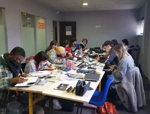 ATELIER DESSINE DES TEXTURES