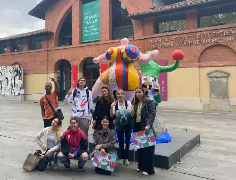 Les Modélistes 2 aux musée des abattoirs pour l'exposition Niki de Saint Phalle  