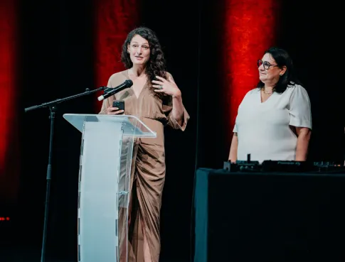 D&eacute;fil&eacute; Esimode 2026 : la marraine Valentine Gauthier insuffle une vision durable